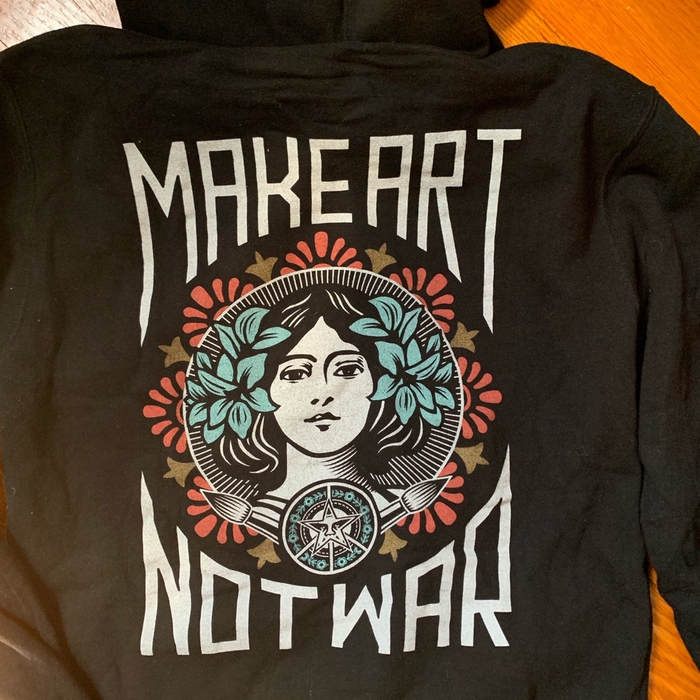 OBEY hooded pullover sweatshirt